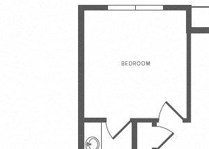 2 Bed 2 Bath B4.1 Floor Plan 2 Bed 2 Bath B4.1 Floor Plan at Windsor by the Galleria, Texas